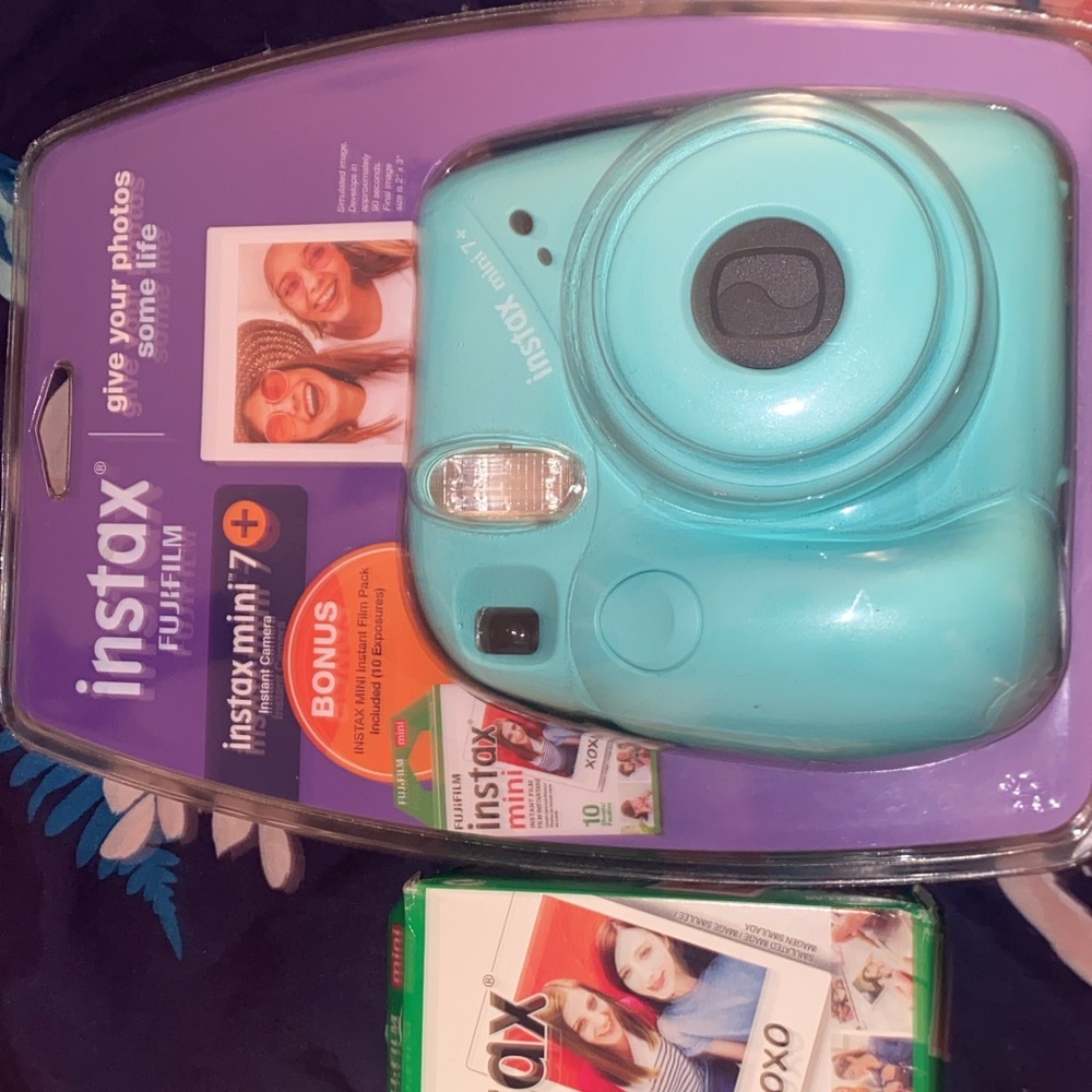 Fujifilm Instax Mini 7+ - Aqua